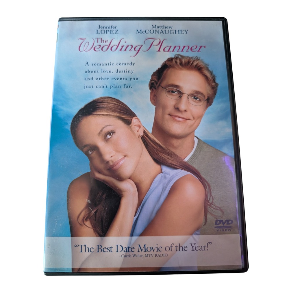 Columbia Pictures The Wedding Planner DVD Movie Unisex OS Multicolor Excellent